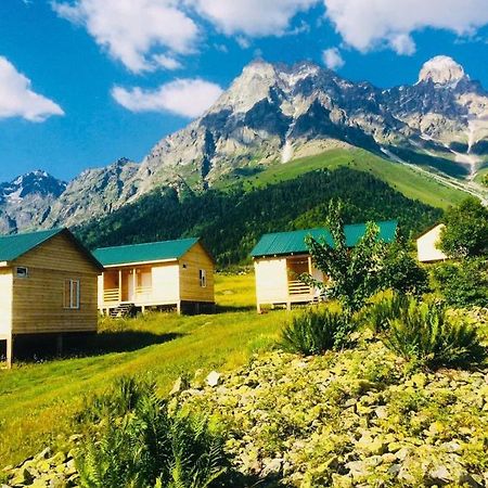 Ushba Cottages Mazeri Exterior foto