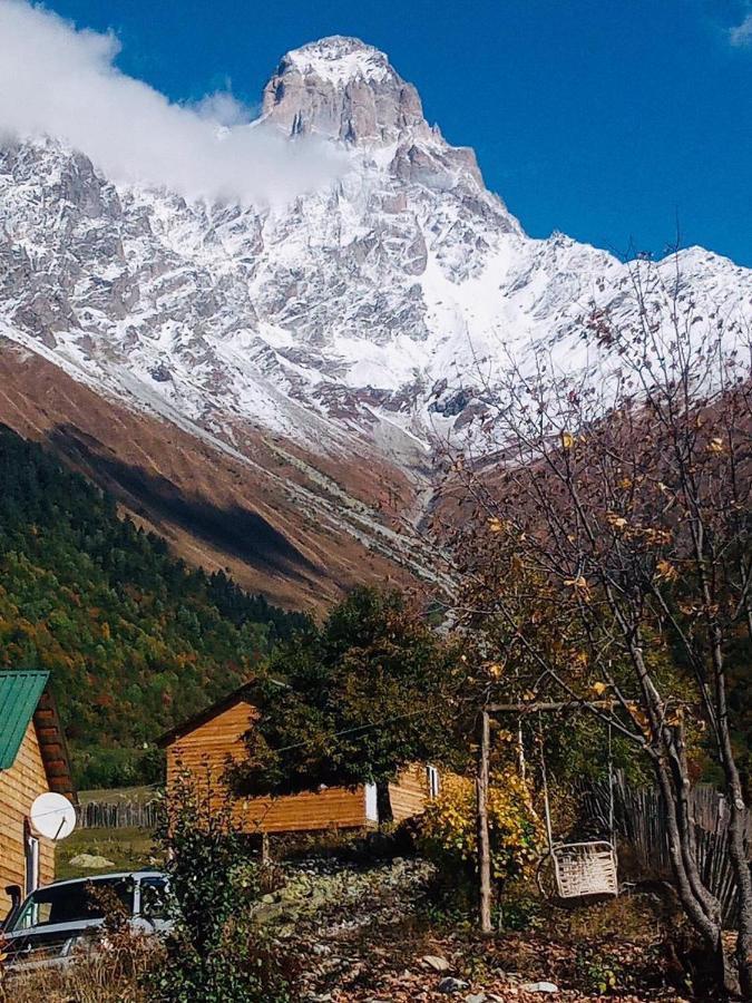 Ushba Cottages Mazeri Exterior foto