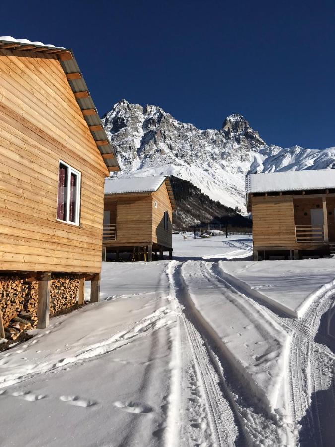Ushba Cottages Mazeri Exterior foto