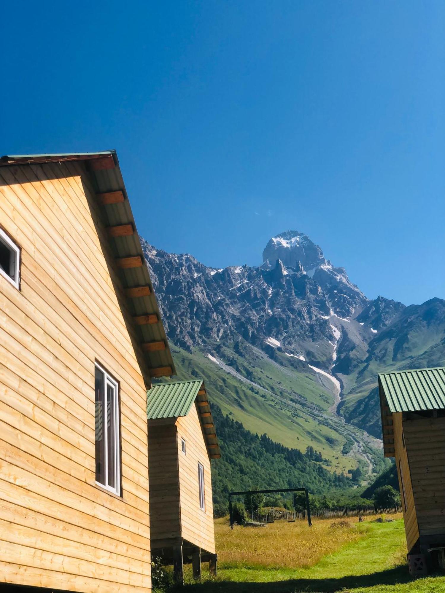 Ushba Cottages Mazeri Exterior foto